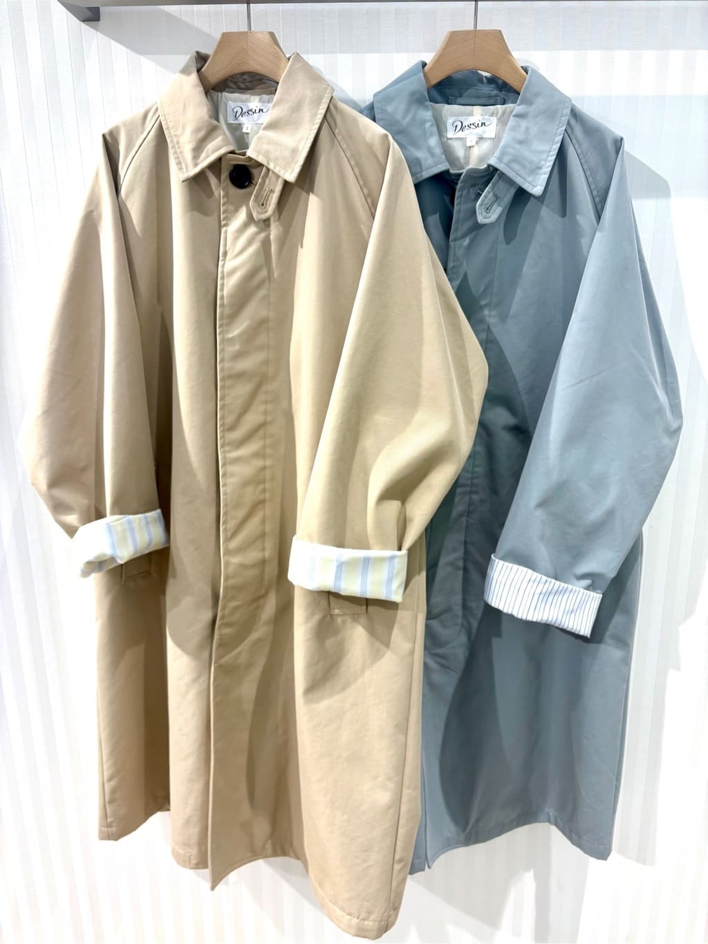 Turumiさんの「Dessin｜【ユニセックス】シャンブレートレンチコート」を使ったコーディネート