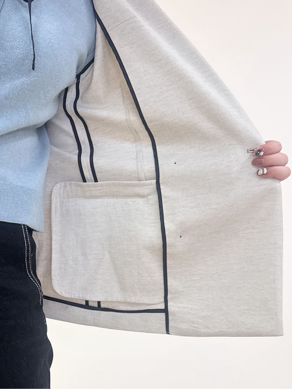 なかもとあきさんの「DRESSTERIOR｜◆ウォッシャブルコットンカシミヤカーディガン」を使ったコーディネート