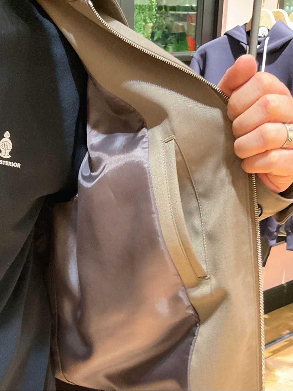 Nagaseさんの「DRESSTERIOR｜【ウォッシャブル】ウールハリントン ジャケット」を使ったコーディネート