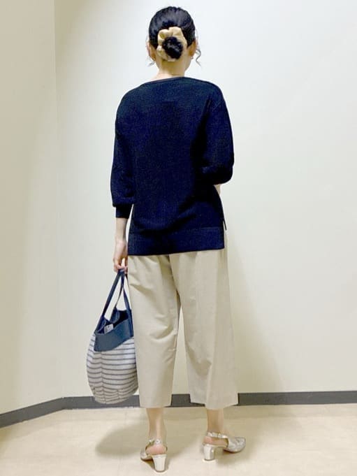  beni_gingerさんの「Reflect｜【パンツ合わせにぴったり◎】ゆったりオフボディニット」を使ったコーディネート