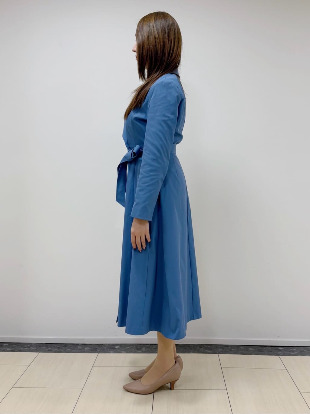 Annaさんの「COUP DE CHANCE｜【きれいめ羽織り】Aラインドレスコート」を使ったコーディネート