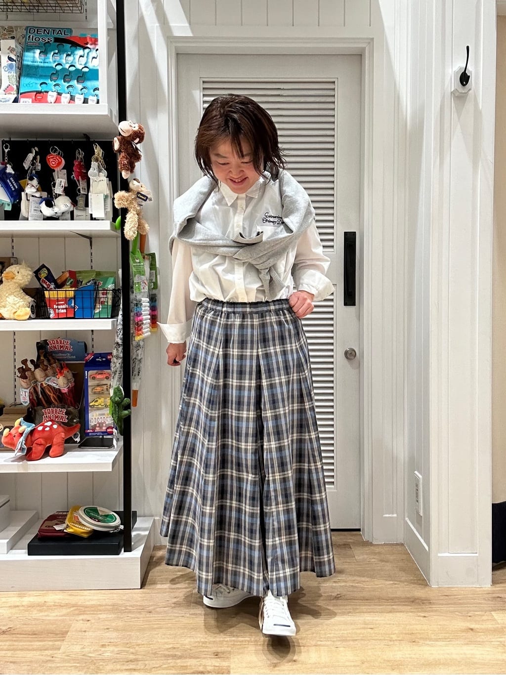 Aiさんの「Dessin｜【ユニセックス/洗える】ロゴ刺繍入りコットンジャカード」を使ったコーディネート
