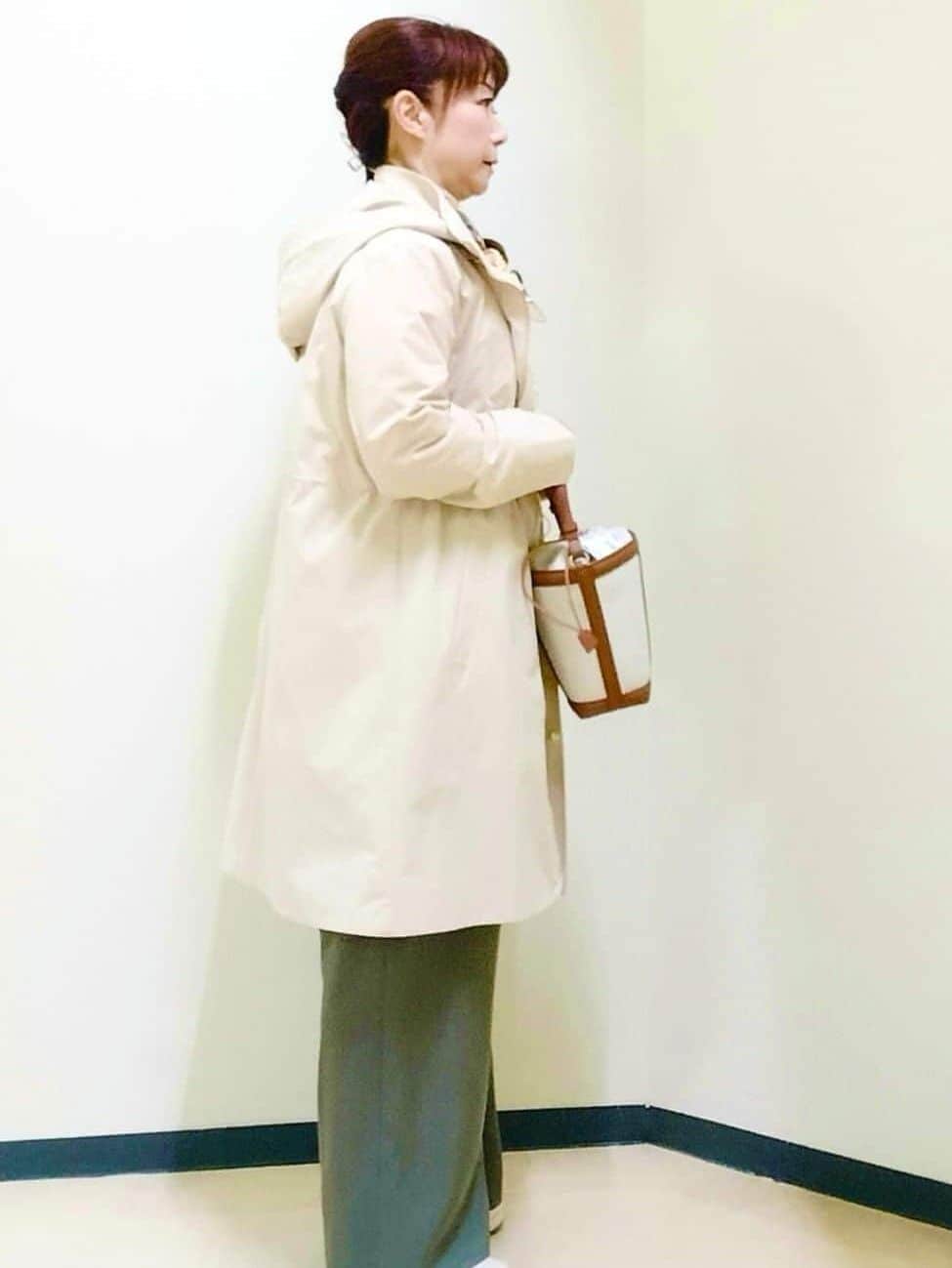 花さんの「Reflect｜ストレートワイドカーゴパンツ」を使ったコーディネート