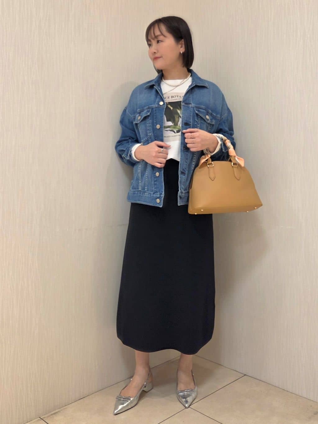 naokoさんの「UNTITLED｜【Healthy DENIM】別注Bran／デニムジャケット」を使ったコーディネート