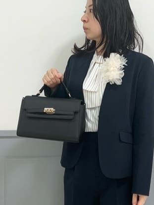 yuuさんの「grove｜【マシンウォッシュ／防シワ/SS-3L】ストレッチワイドパンツ」を使ったコーディネート