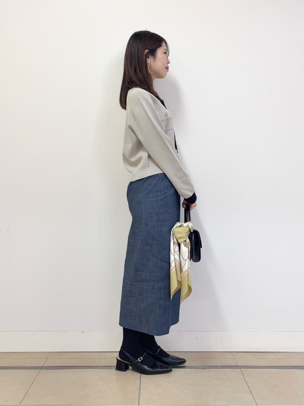asamiさんの「UNTITLED｜【洗える/ジャケット風】ミラノリブカーディガン」を使ったコーディネート