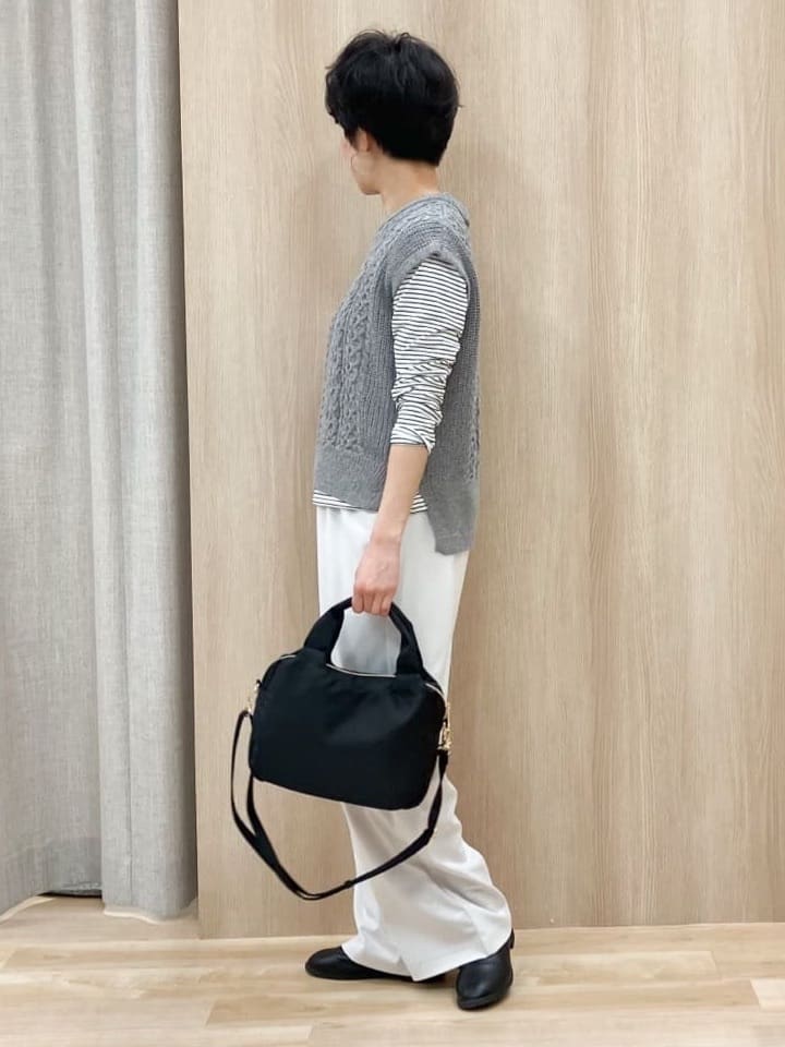 Keiさんの「grove｜【撥水】フロントタック2WAYトート」を使ったコーディネート