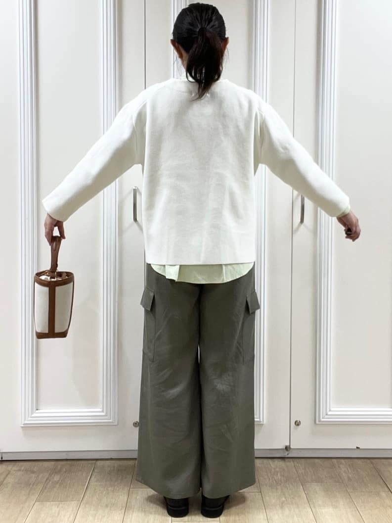 KAOさんの「Reflect｜【着回し力◎】ジャケット風ニットカーディガン」を使ったコーディネート