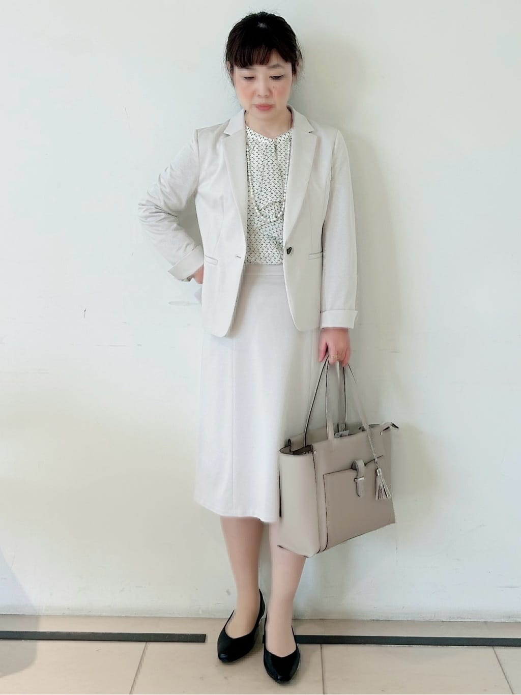 ひーさんの「Reflect｜【SS-4Lサイズ／UVカット／接触冷感】匠ジャケット／ベーシックテーラード」を使ったコーディネート
