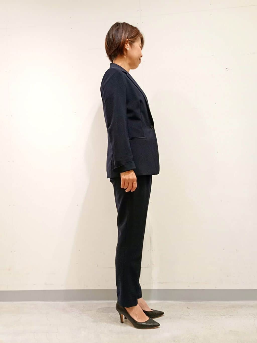 Kさんの「INDIVI｜【洗える／透けにくい】ジオメ柄プリントブラウス」を使ったコーディネート