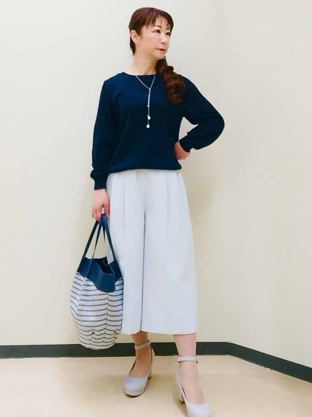 花さんの「Reflect｜リネンライクシャツブルゾン」を使ったコーディネート