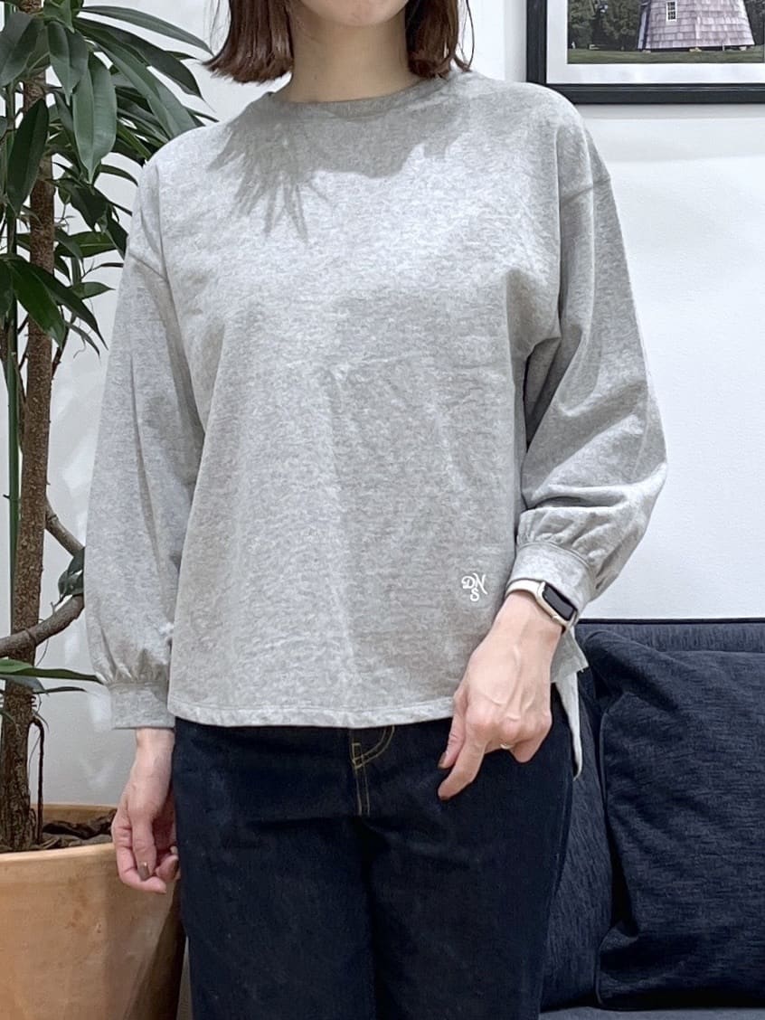 canaさんの「Dessin｜【花粉ガード/撥水加工/洗える】クルーネックスプリングコート」を使ったコーディネート