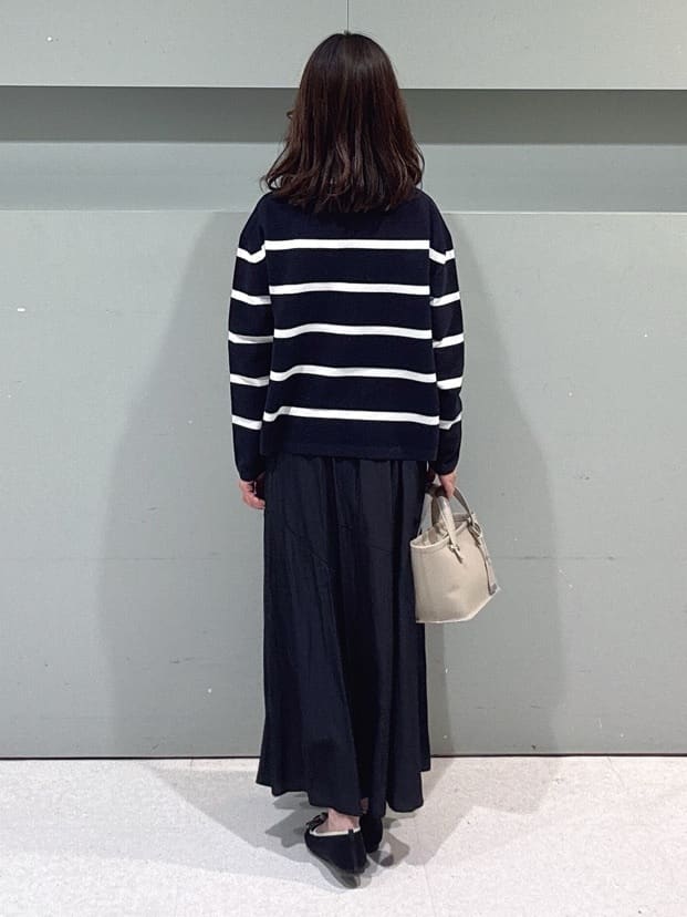makiさんの「UNTITLED｜◆【ゆったり/洗える】クロップドニットプルオーバー」を使ったコーディネート