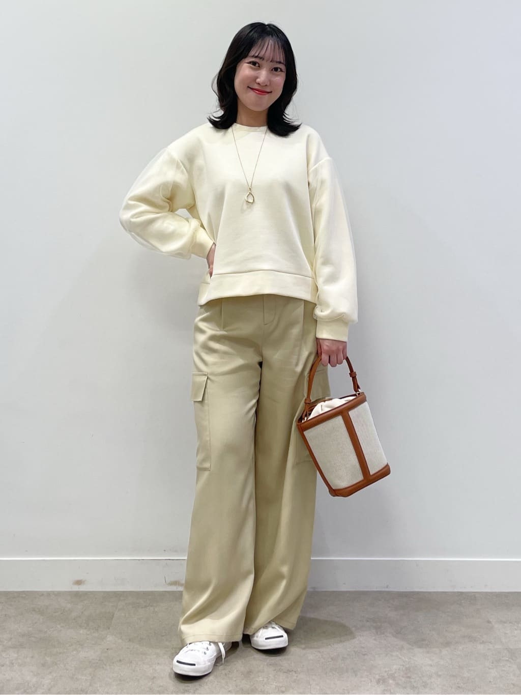 yukariさんの「Reflect｜チュールレイヤードスリーブプルオーバー」を使ったコーディネート