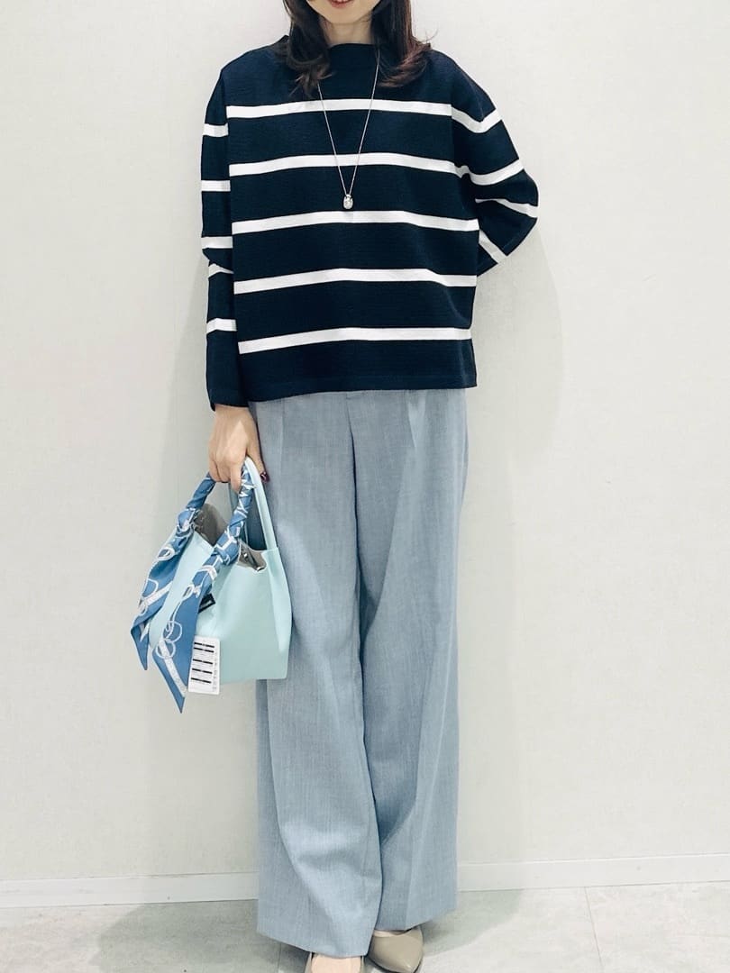 Miwaさんの「UNTITLED｜◆【ゆったり/洗える】クロップドニットプルオーバー」を使ったコーディネート