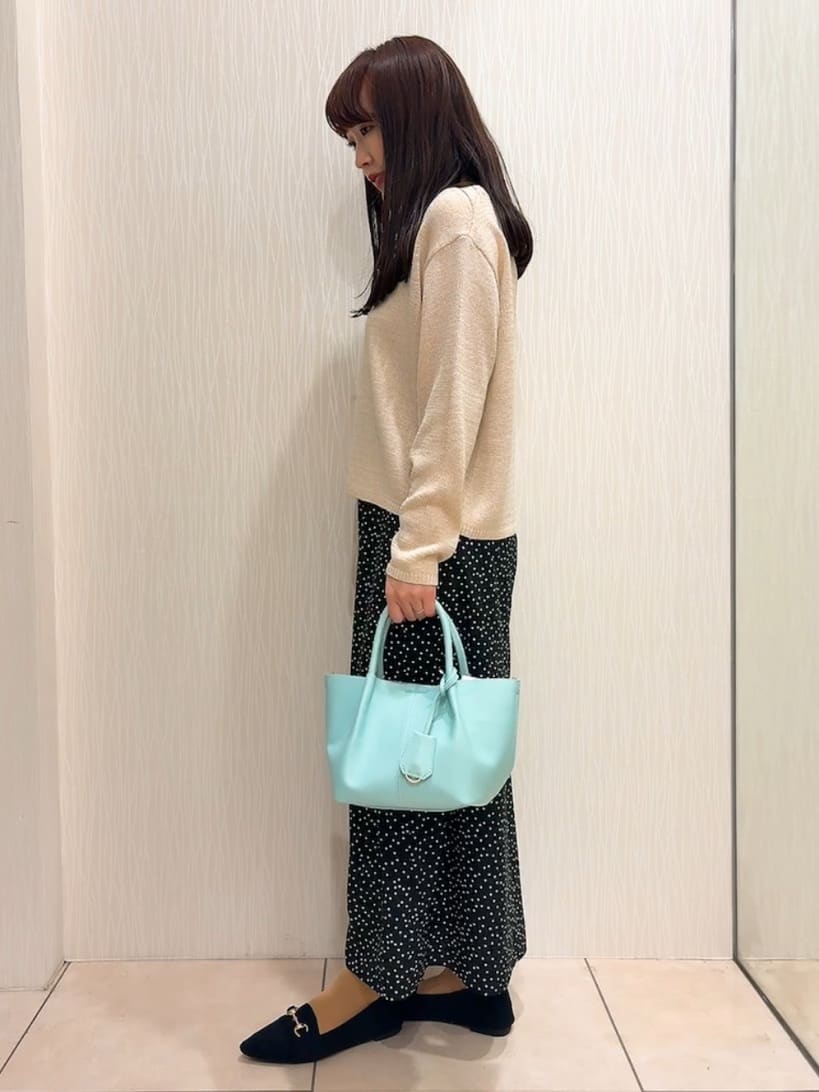 SAHOさんの「UNTITLED｜◆【洗える/光沢感】ファンシーヤーンニット」を使ったコーディネート