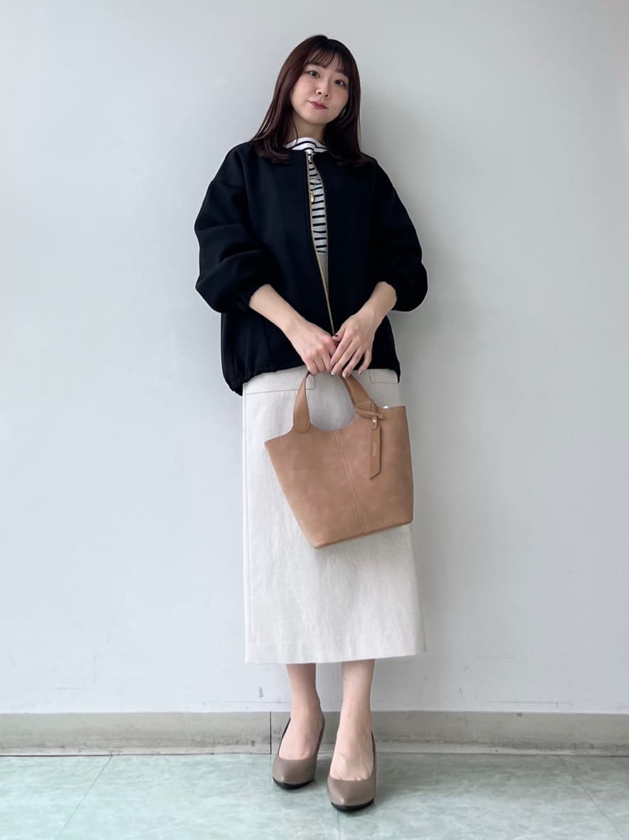KAHOさんの「UNTITLED｜◆【春アウター/ゆったり】ダンボールジップブルゾン」を使ったコーディネート