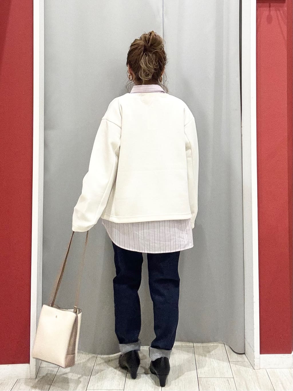 shioさんの「SHOO･LA･RUE｜【SHOO・LA・RUE DENIM】毎日使いたくなる ストレッチデニムスキニーパンツ」を使ったコーディネート
