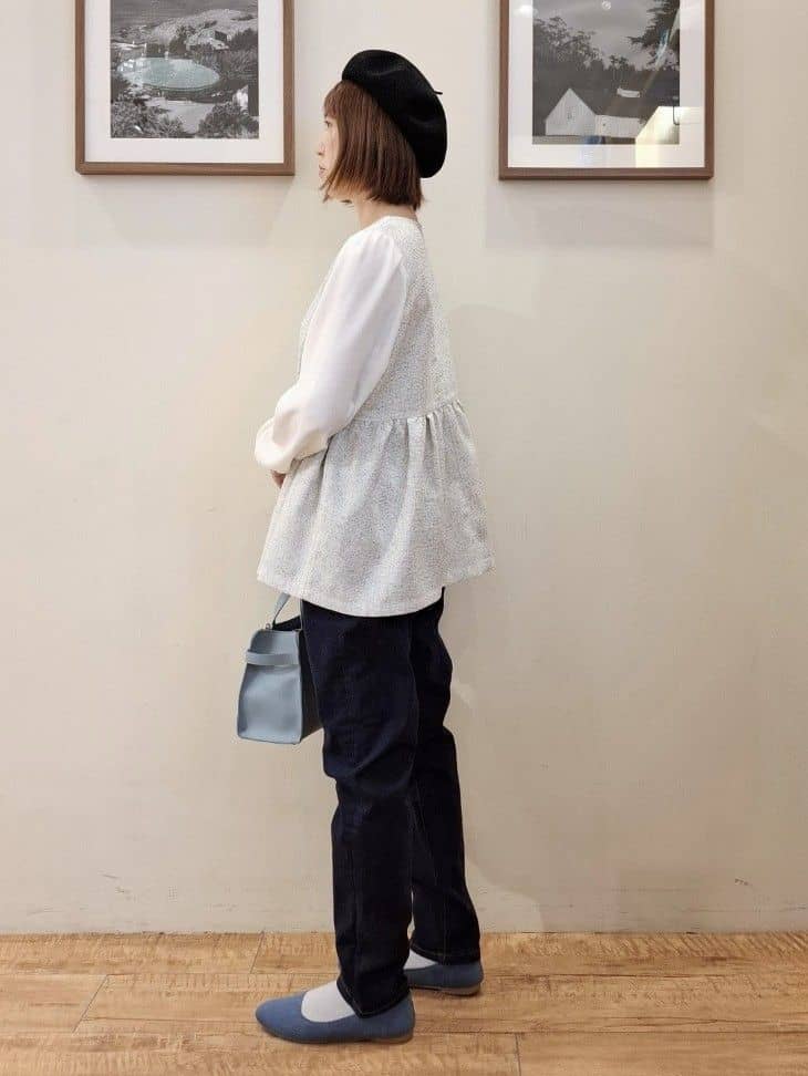 まあるさんの「SHOO･LA･RUE｜【SHOO・LA・RUE DENIM】毎日使いたくなる ストレッチデニムスキニーパンツ」を使ったコーディネート