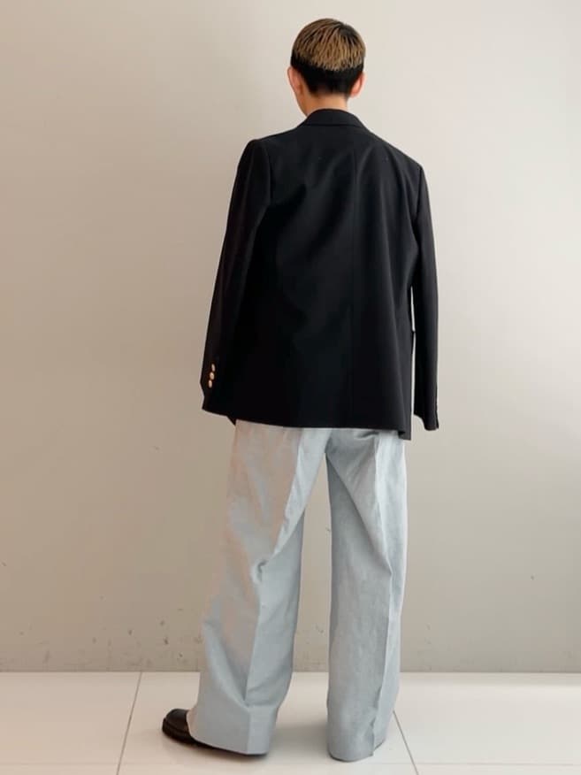 OCHIAIさんの「DRESSTERIOR｜コンフォート ダブルブレザー」を使ったコーディネート