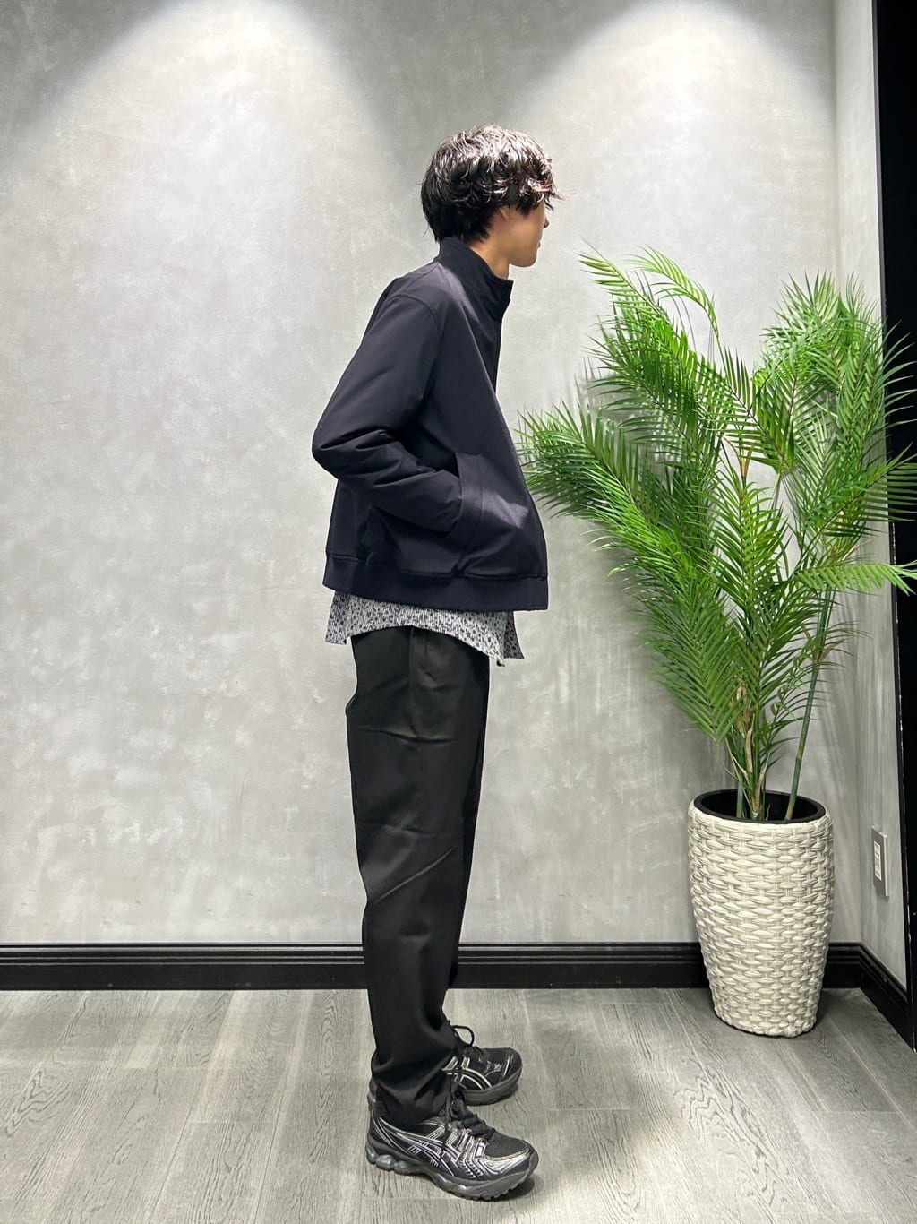 ruiさんの「TAKEO KIKUCHI｜スタンドカラー ショート リブ ブルゾン」を使ったコーディネート