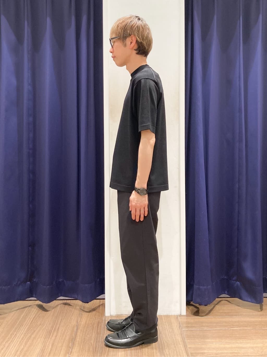 つーじーさんの「THE SHOP TK｜《KURO》コーデュラナイロン ジャケット セットアップ可／防シワ／撥水／ストレッチ」を使ったコーディネート