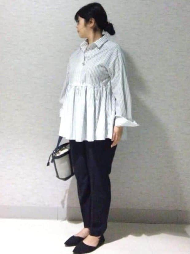 sakoさんの「Reflect｜【オン・オフ着回しやすい◎】ダブルブレストジャケット」を使ったコーディネート