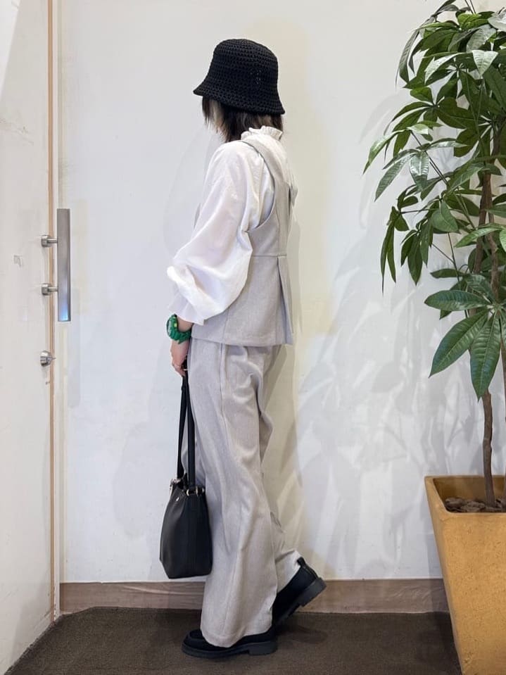 misakiさんの「SHOO･LA･RUE｜【2点セット/S-LL】着回し力も抜群 着るだけで決まる大人上品セットアップ」を使ったコーディネート