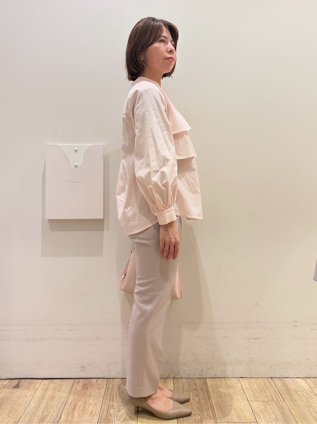 YUKOさんの「index｜ストレッチテーラードジャケット／セットアップ対応【洗濯機OK】」を使ったコーディネート
