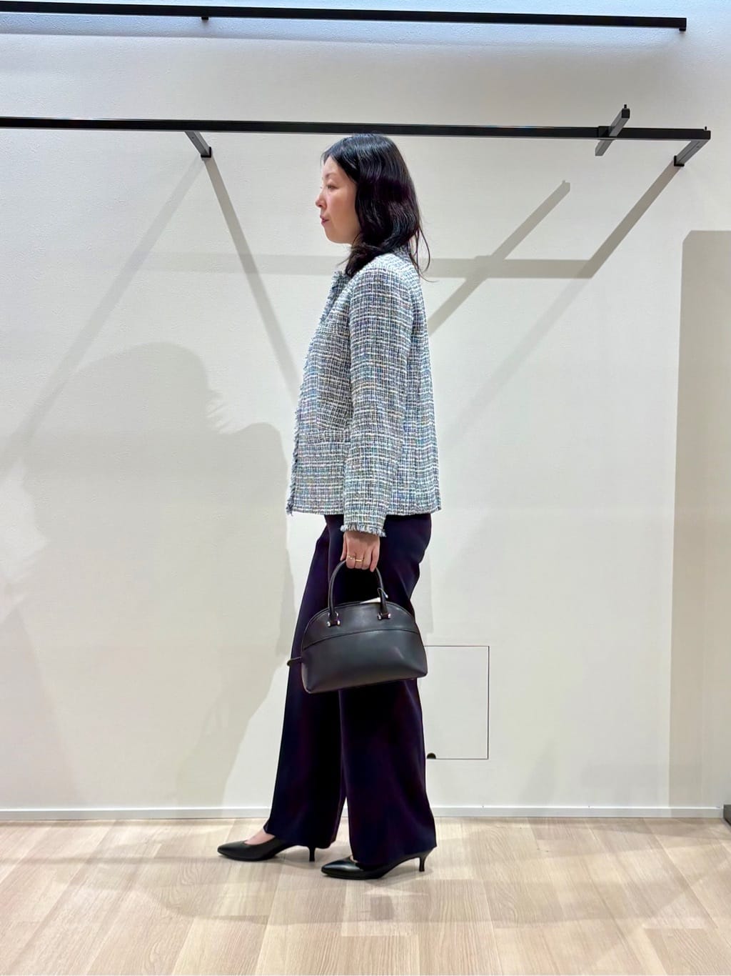 yさんの「UNTITLED｜【仕事着/スーツ】ファンシーツイード ジャケット」を使ったコーディネート