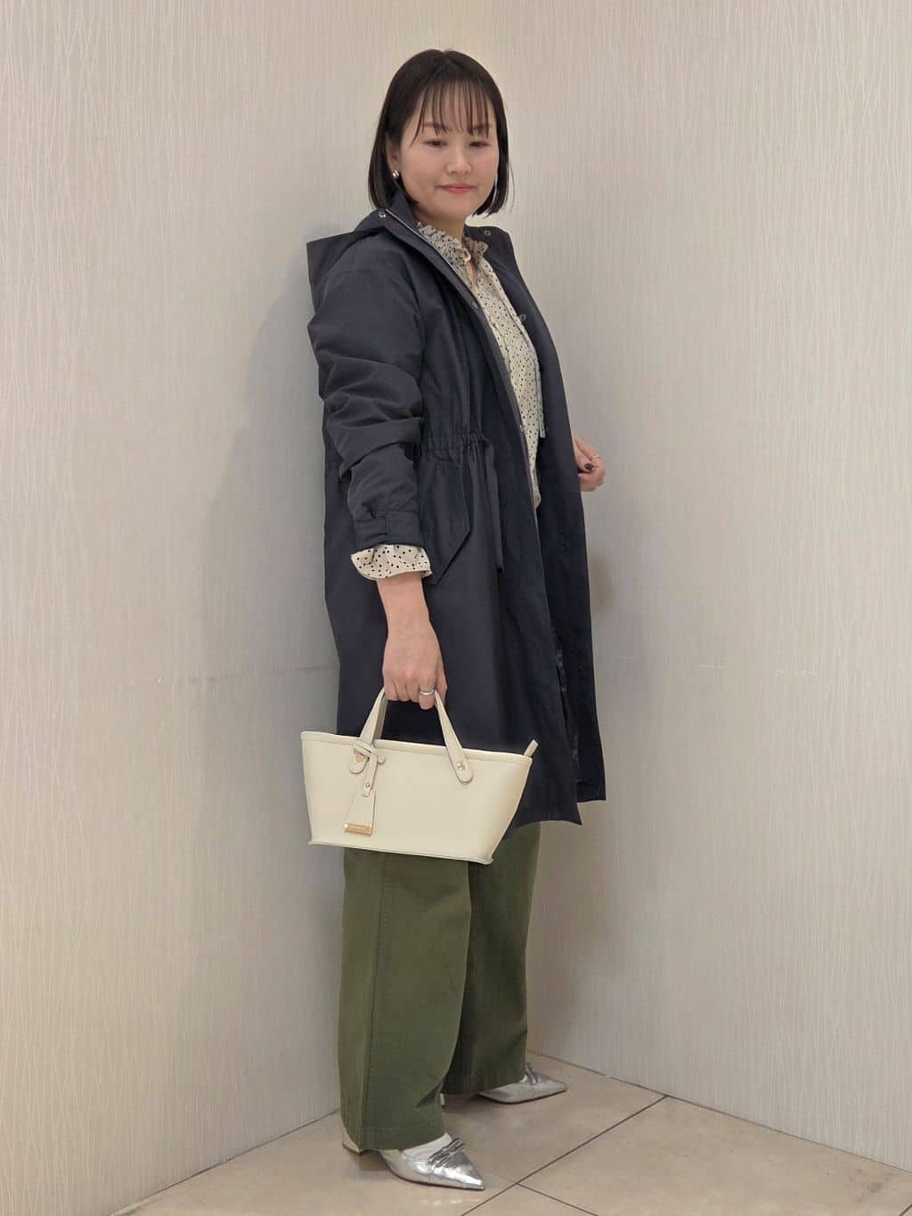 naokoさんの「UNTITLED｜◆【2WAY/洗える/はっ水】グログランモッズコート」を使ったコーディネート
