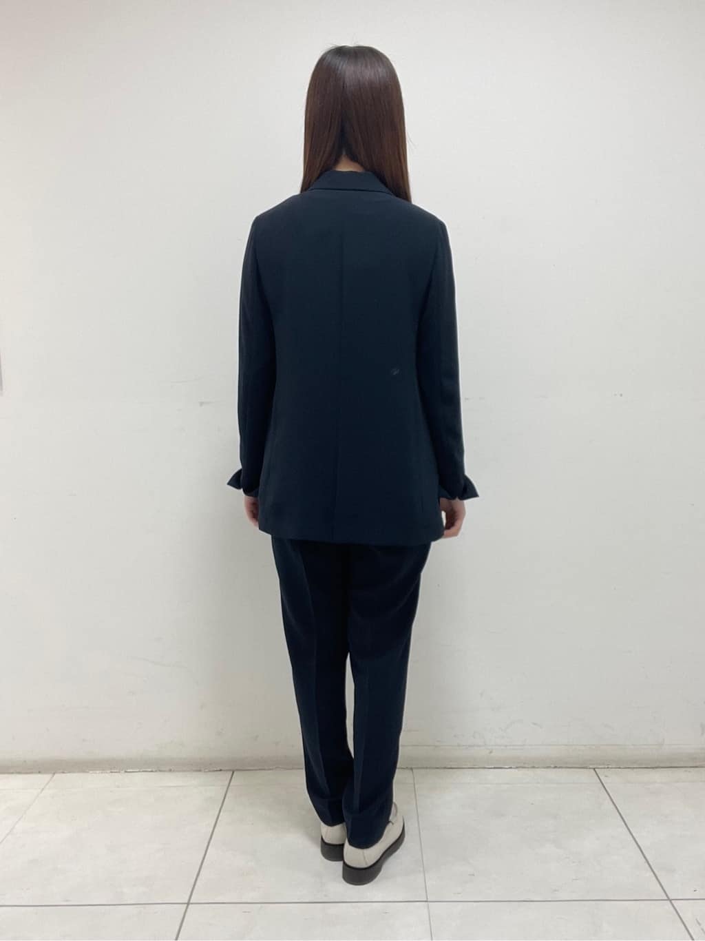 mさんの「INDIVI｜【洗える／多機能／SETUP可】着る日傘ダブルジャケット」を使ったコーディネート
