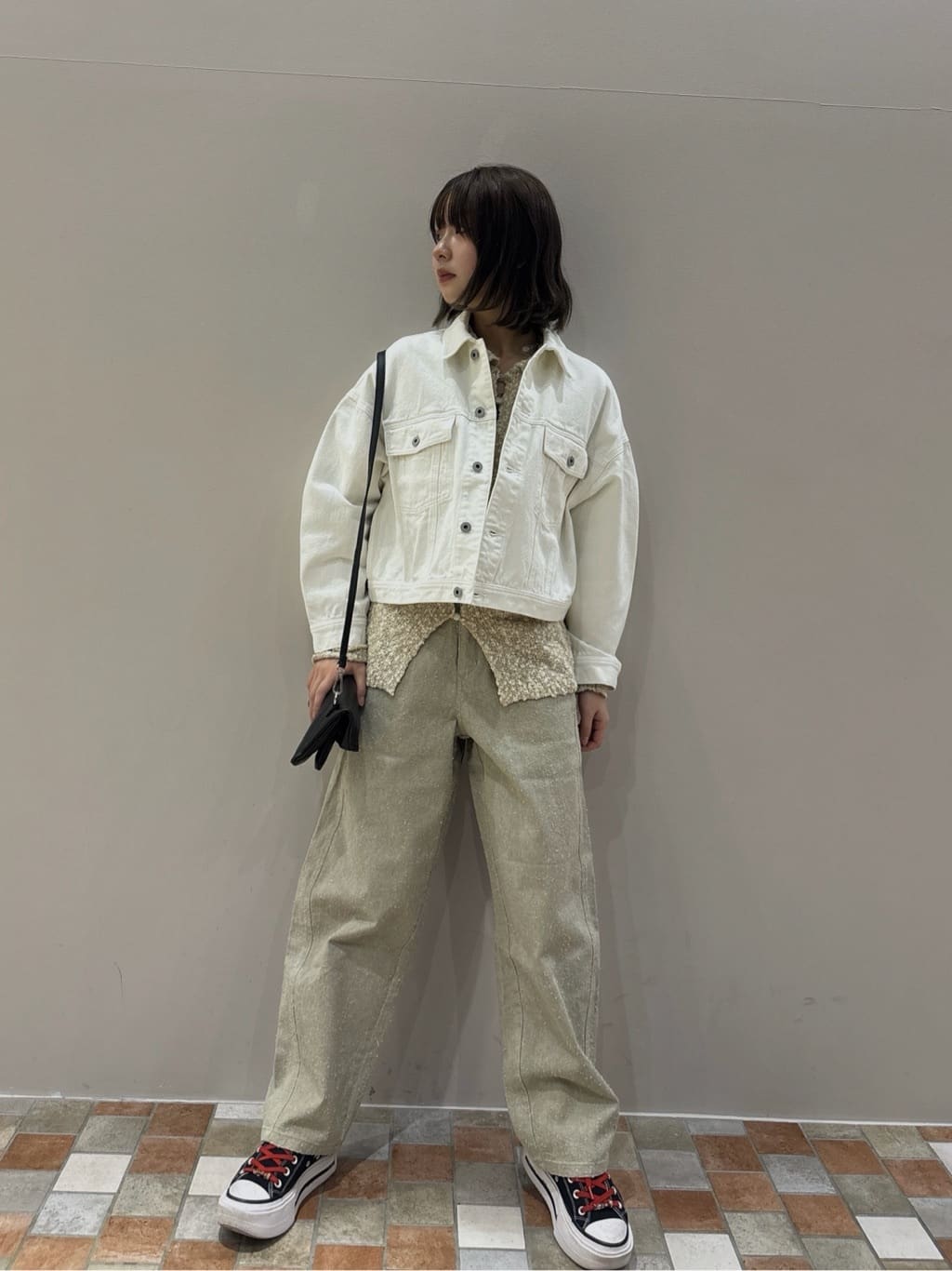 みゆさんの「INDIVI｜【MILLELA FIRENZE】ソフトレザーショルダーバッグ」を使ったコーディネート