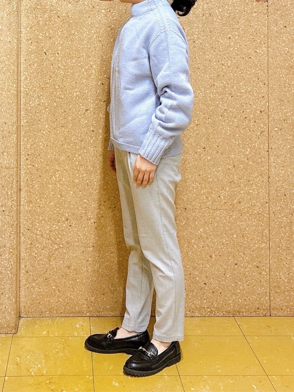 hattoriさんの「INDIVI｜【洗える／裏起毛】ストレッチウォームパンツ」を使ったコーディネート