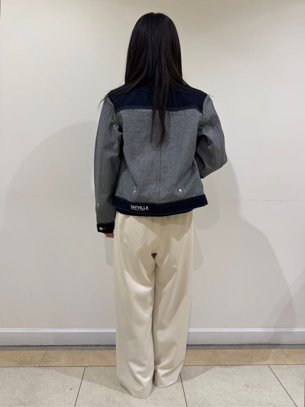 haruさんの「Dessin｜【ユニセックス/2WAY】リバーシブルデニムジャケット」を使ったコーディネート