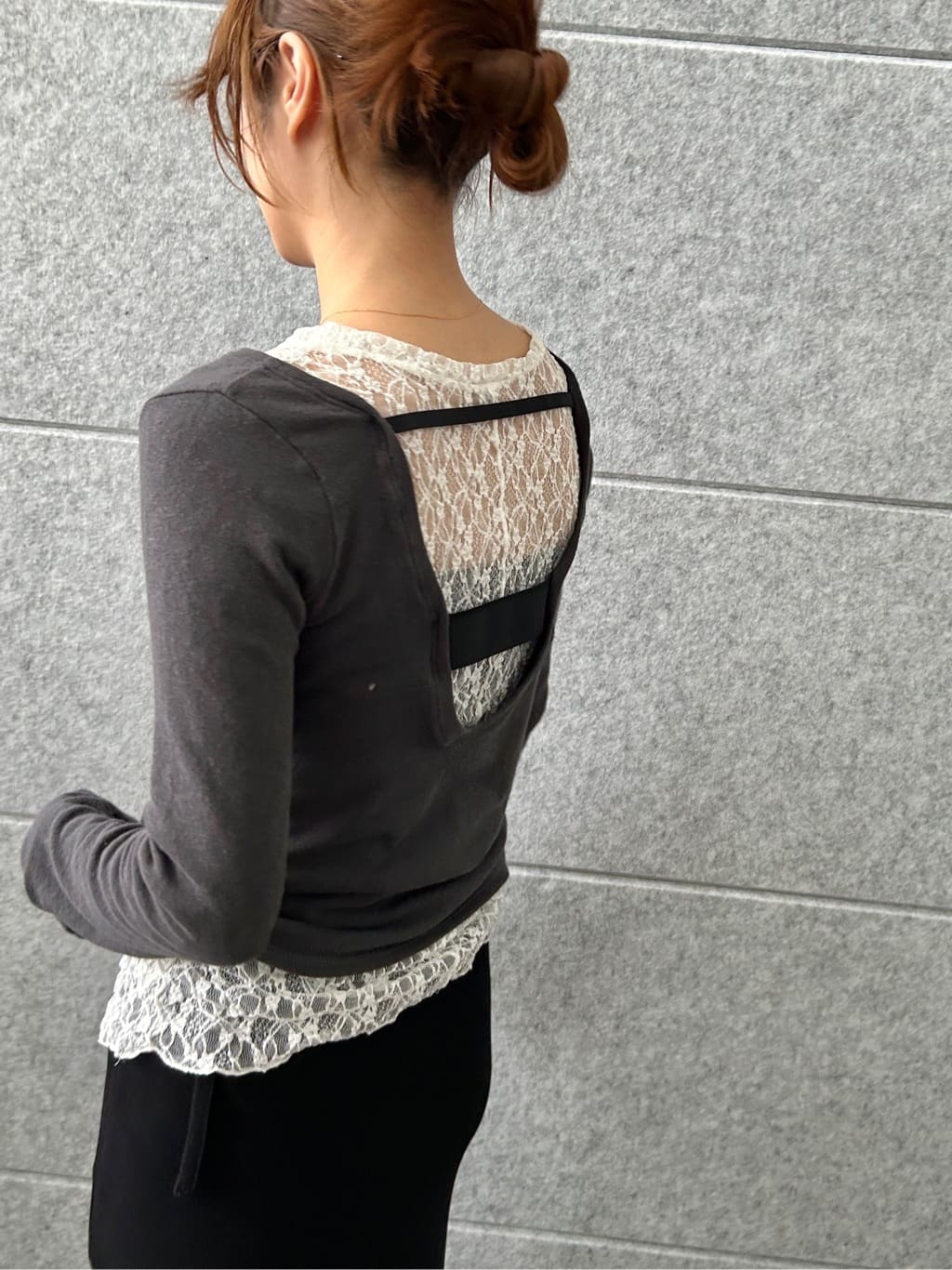 harunaさんの「CODE A｜backline elastic pullover」を使ったコーディネート