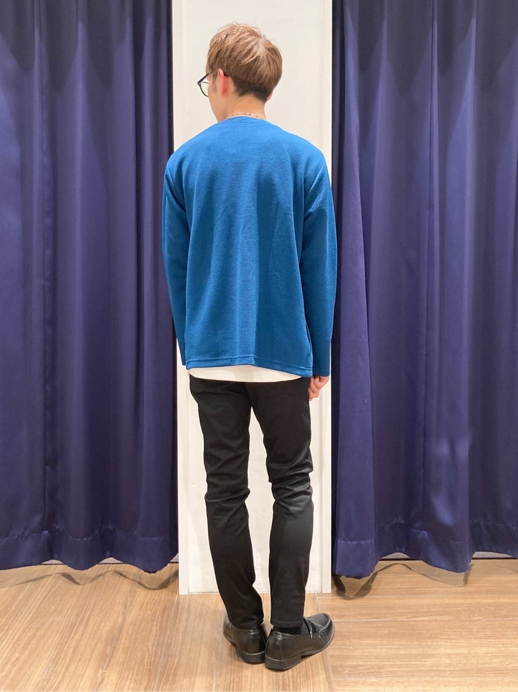 つーじーさんの「THE SHOP TK｜【2点セット】カーディガン＋半袖Tシャツ 洗濯機OK」を使ったコーディネート