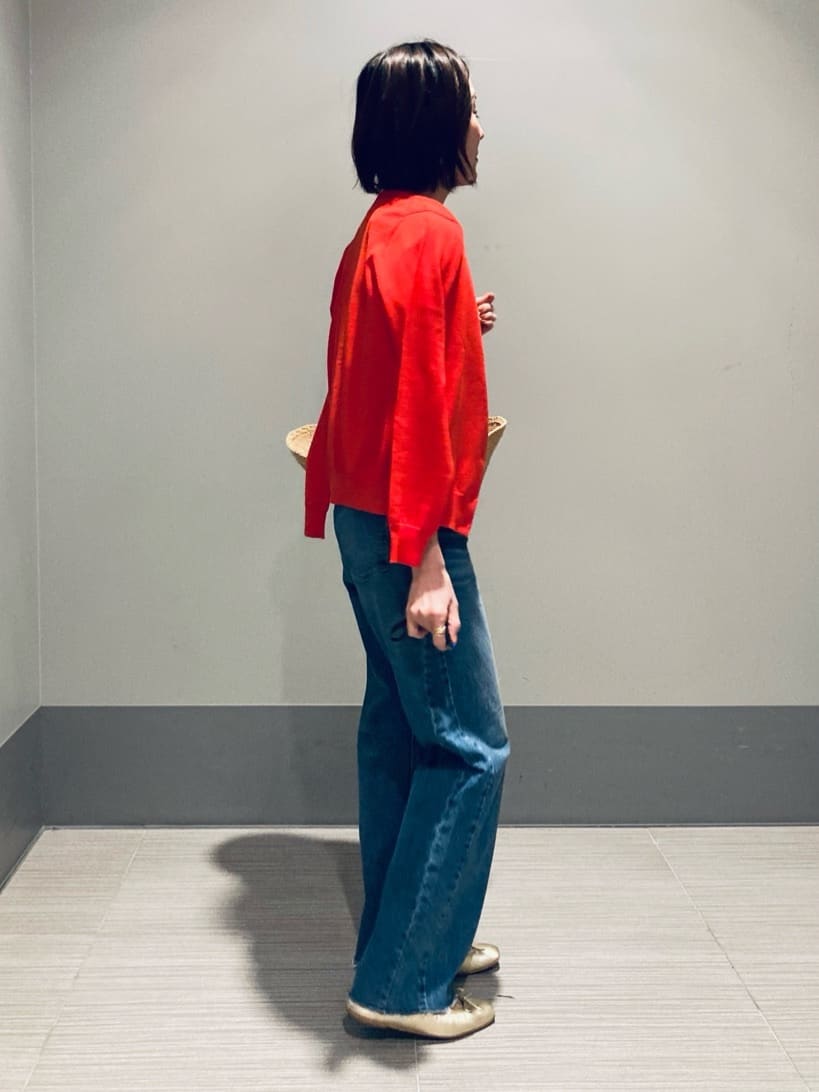 Furuさんの「DRESSTERIOR｜【ウォッシャブル】コットンシルクフレンチスリーブニット」を使ったコーディネート