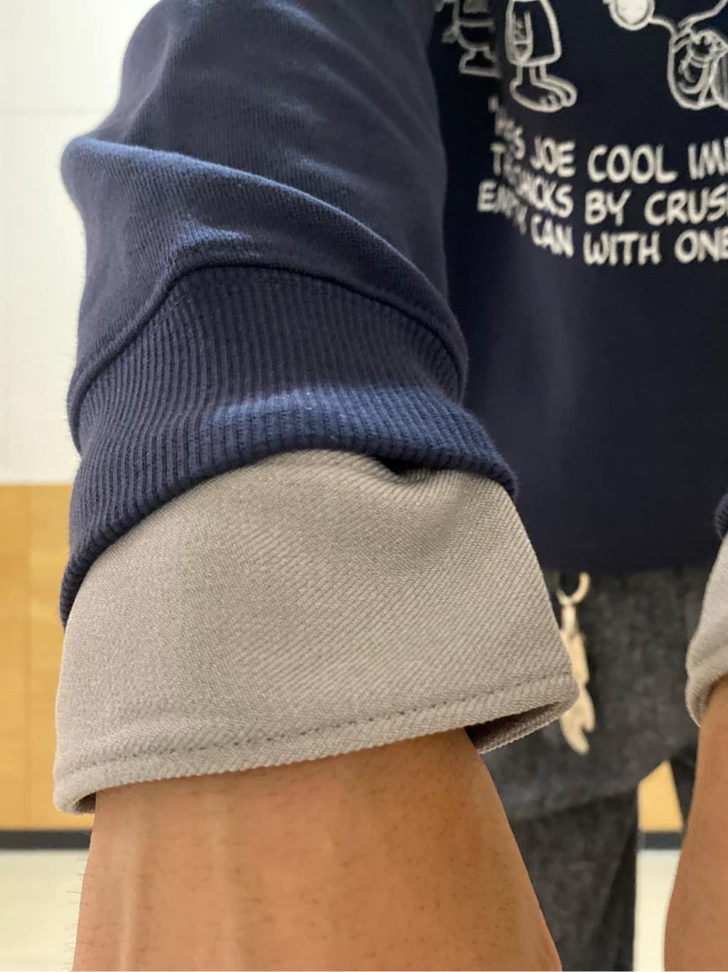 keyさんの「THE SHOP TK｜ツイードワイドパンツ 【洗濯機OK／セットアップ可】」を使ったコーディネート