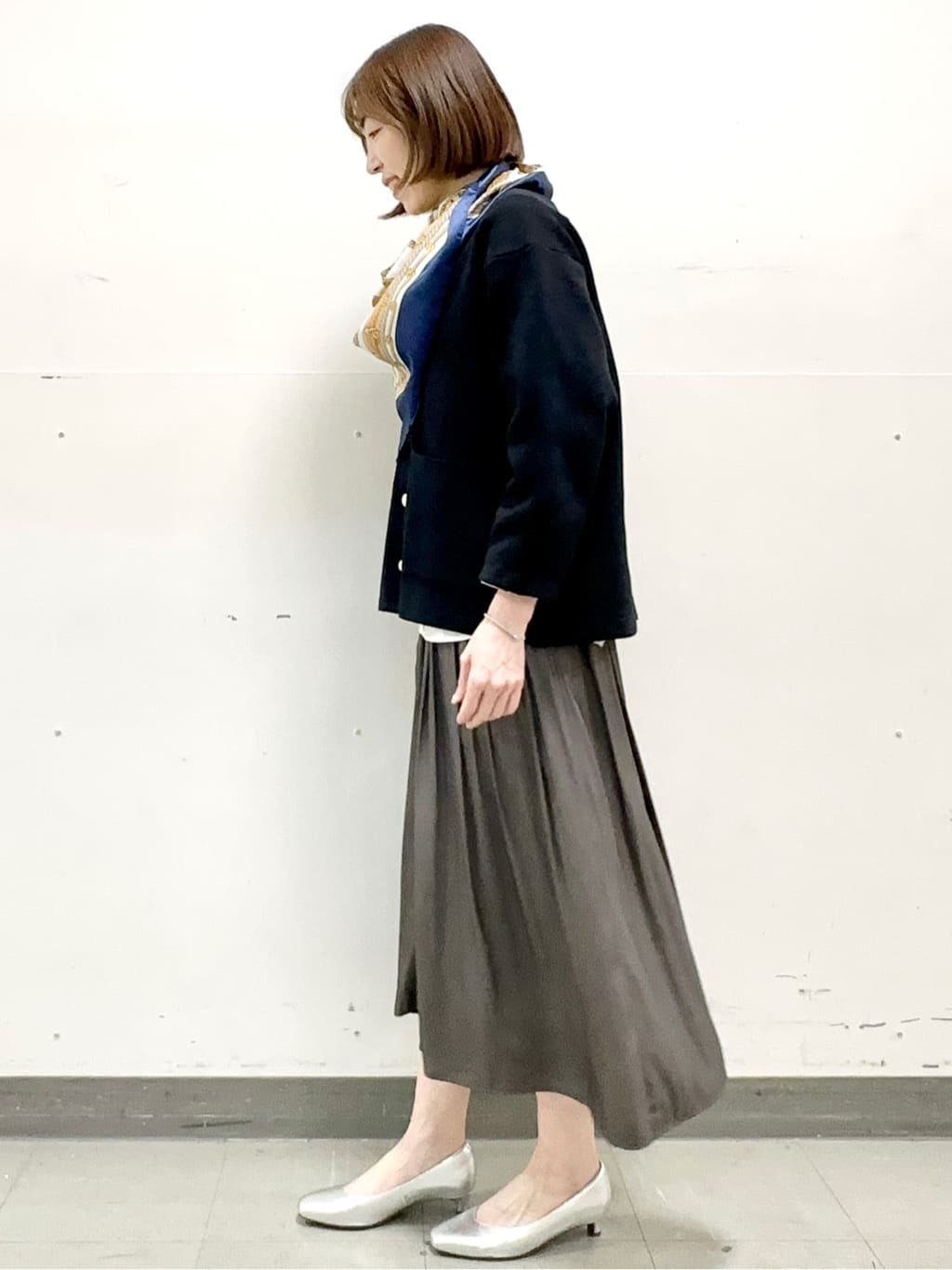 イト子さんの「Reflect｜【着回し力◎】ジャケット風ニットカーディガン」を使ったコーディネート