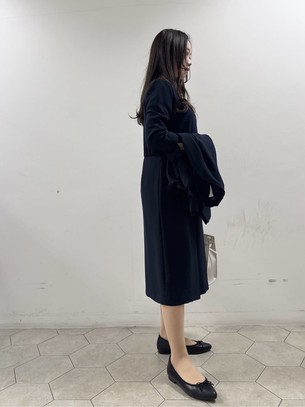 kahoさんの「INDIVI｜【洗える／多機能／SETUP可】着る日傘ダブルジャケット」を使ったコーディネート