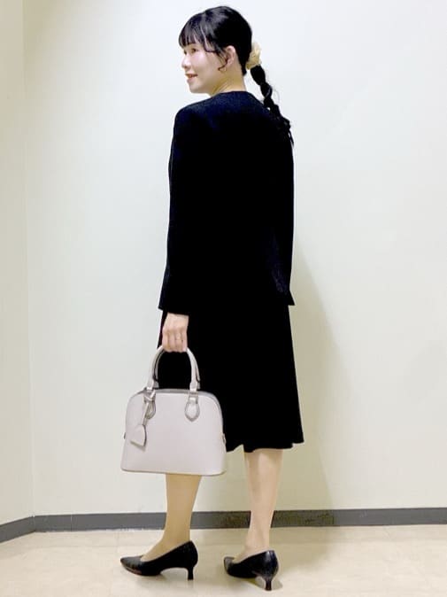  beni_gingerさんの「Reflect｜【SS-4Lサイズ／通勤／セットアップ可】ノーカラージャケット」を使ったコーディネート