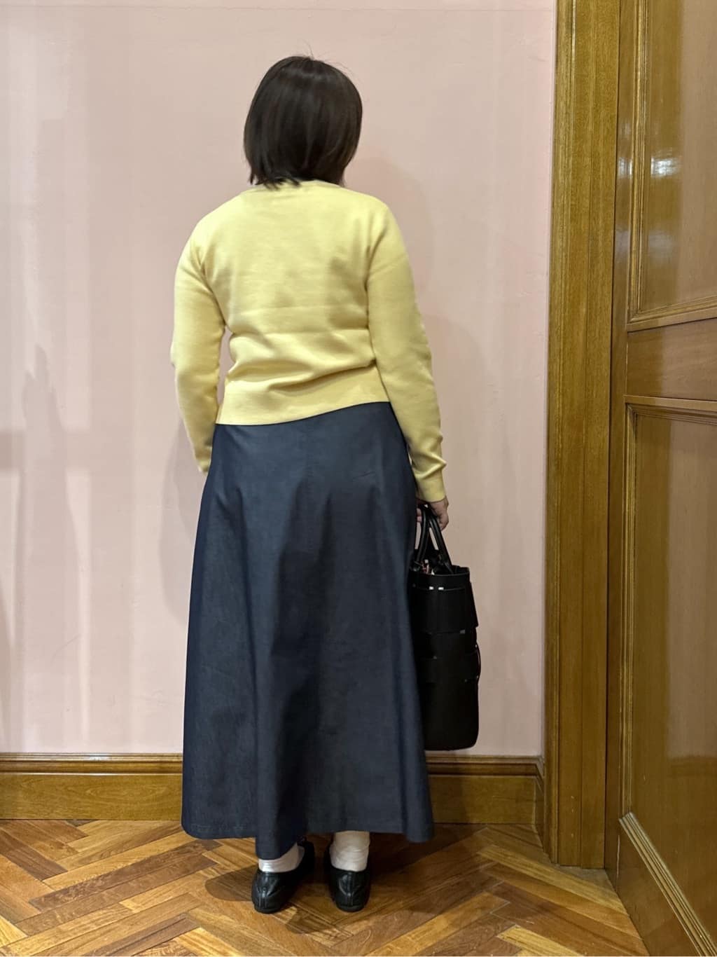 komatsuさんの「DRESSTERIOR｜◆ウォッシャブルコットンカシミヤカーディガン」を使ったコーディネート
