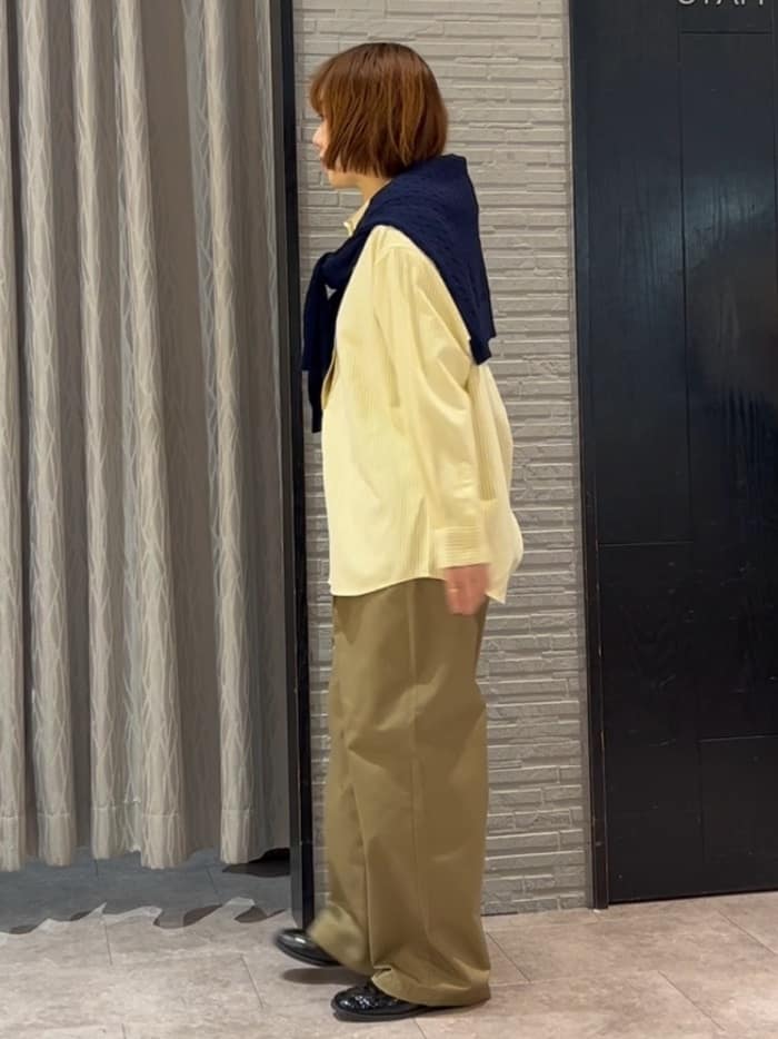 ga_riさんの「THE SHOP TK｜【POLO BCS 別注】ケーブルカーディガン」を使ったコーディネート