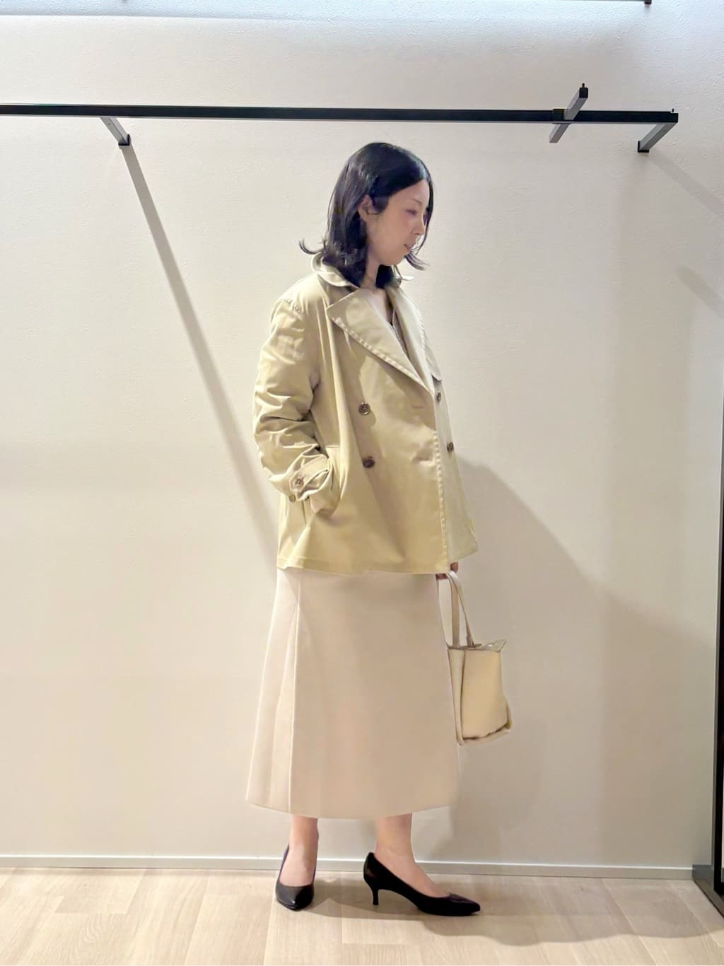 yさんの「UNTITLED｜◆【軽羽織り/セットアップ可】ジップアップニットカーディガン」を使ったコーディネート