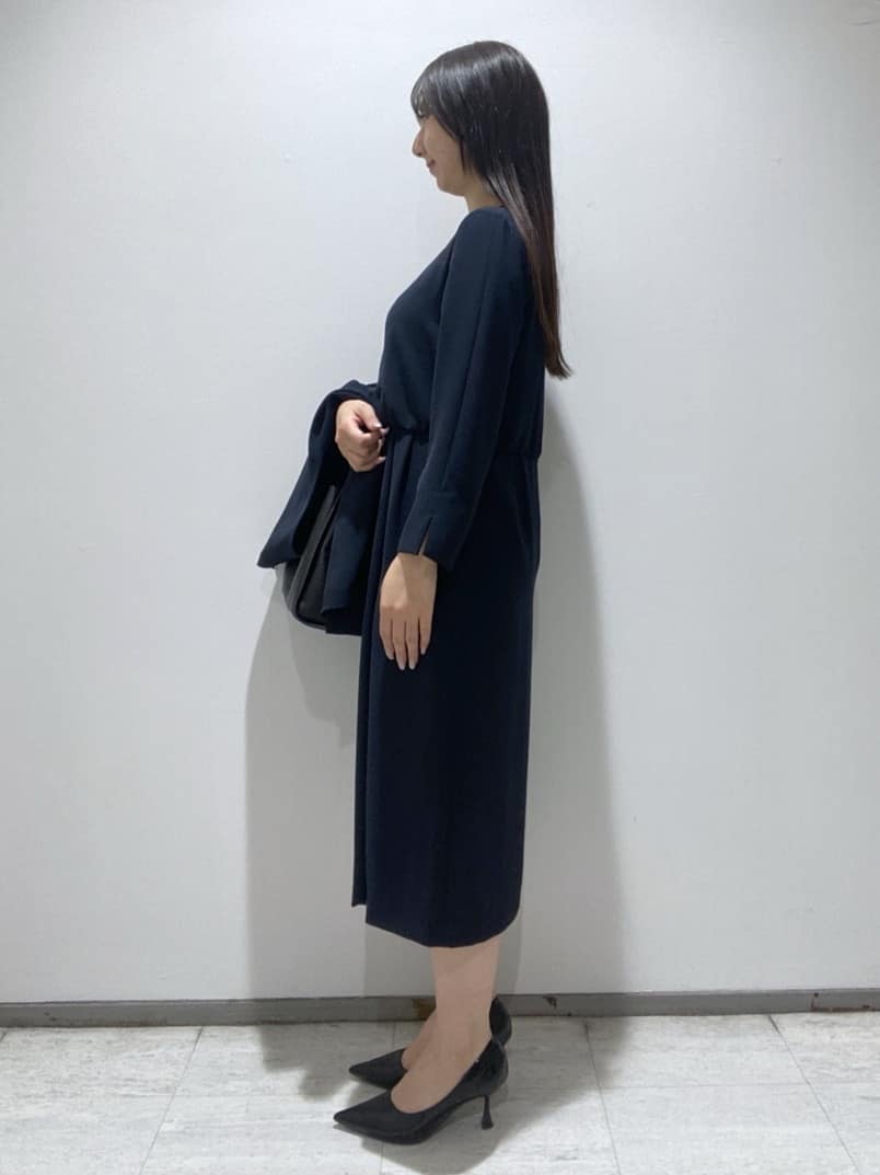 meiさんの「INDIVI｜【洗える／SETUP可】着る日傘ヨーク切り替えワンピース」を使ったコーディネート