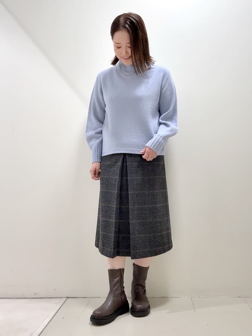YUIさんの「UNTITLED｜【エレガントジャケット/アウター】イタリアンシャギーPコート」を使ったコーディネート