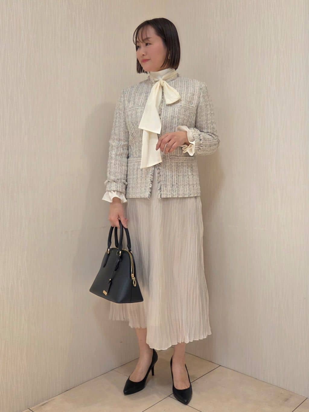 naokoさんの「UNTITLED｜【仕事着/スーツ】ファンシーツイード ジャケット」を使ったコーディネート