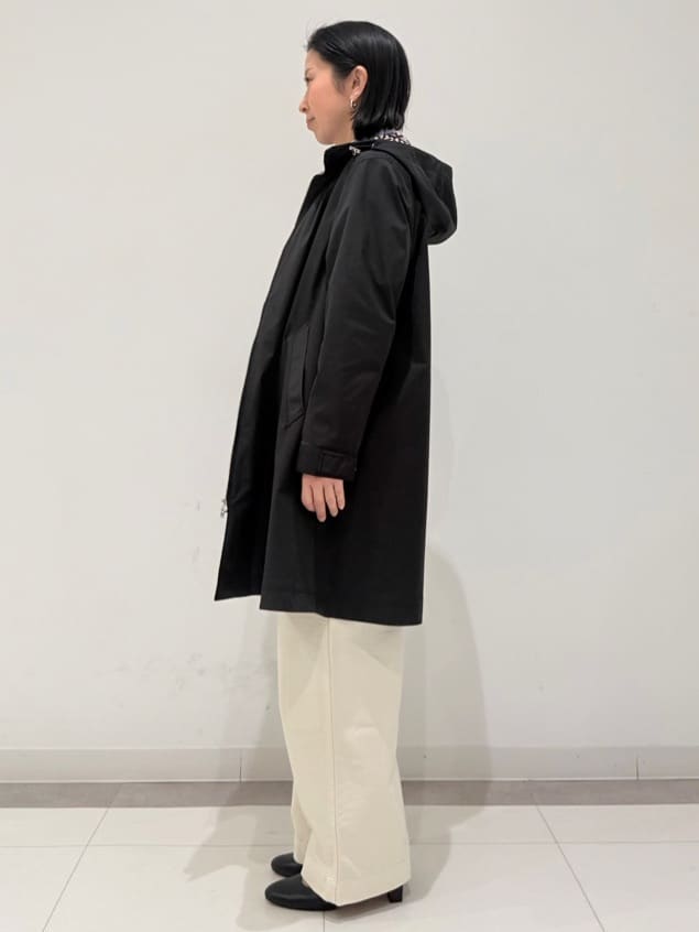 MIYAKAWAさんの「DRESSTERIOR｜【ウォッシャブル/撥水素材】撥水フーテッドツイルコート」を使ったコーディネート