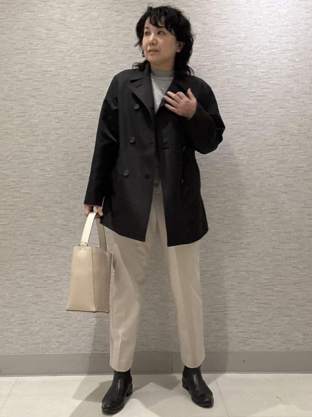 KOJIMAさんの「Reflect｜【オン・オフ着回しやすい◎】ダブルブレストジャケット」を使ったコーディネート